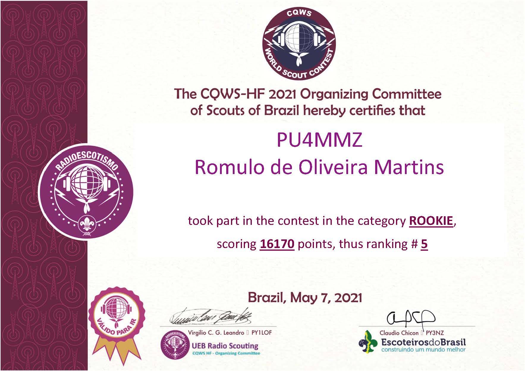 006 Certificado Resultado Final - CQWS 2021 - 1 PARTICIPACAO PU4MMZ