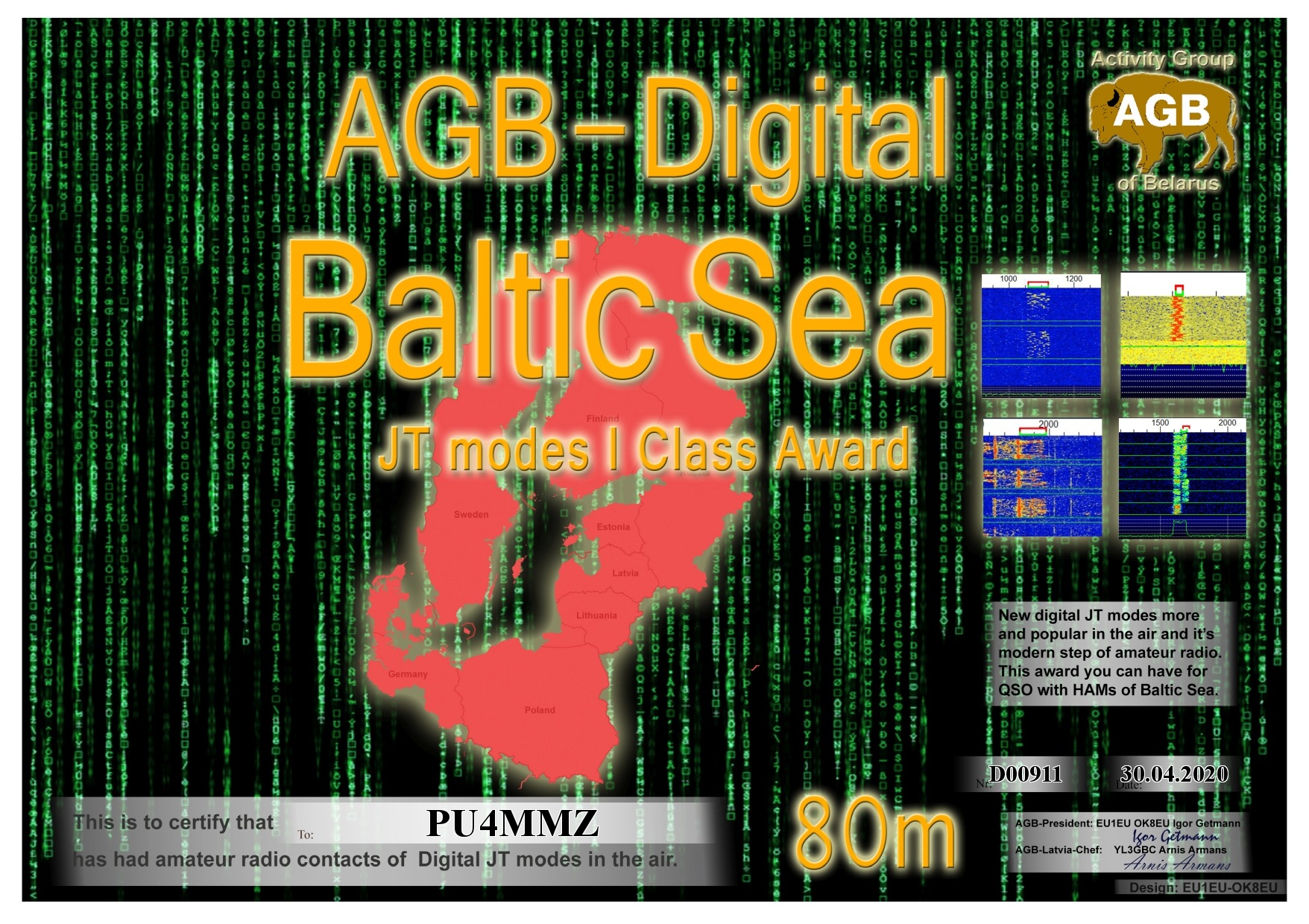 Pu4mmz Balticsea 80m I Agb