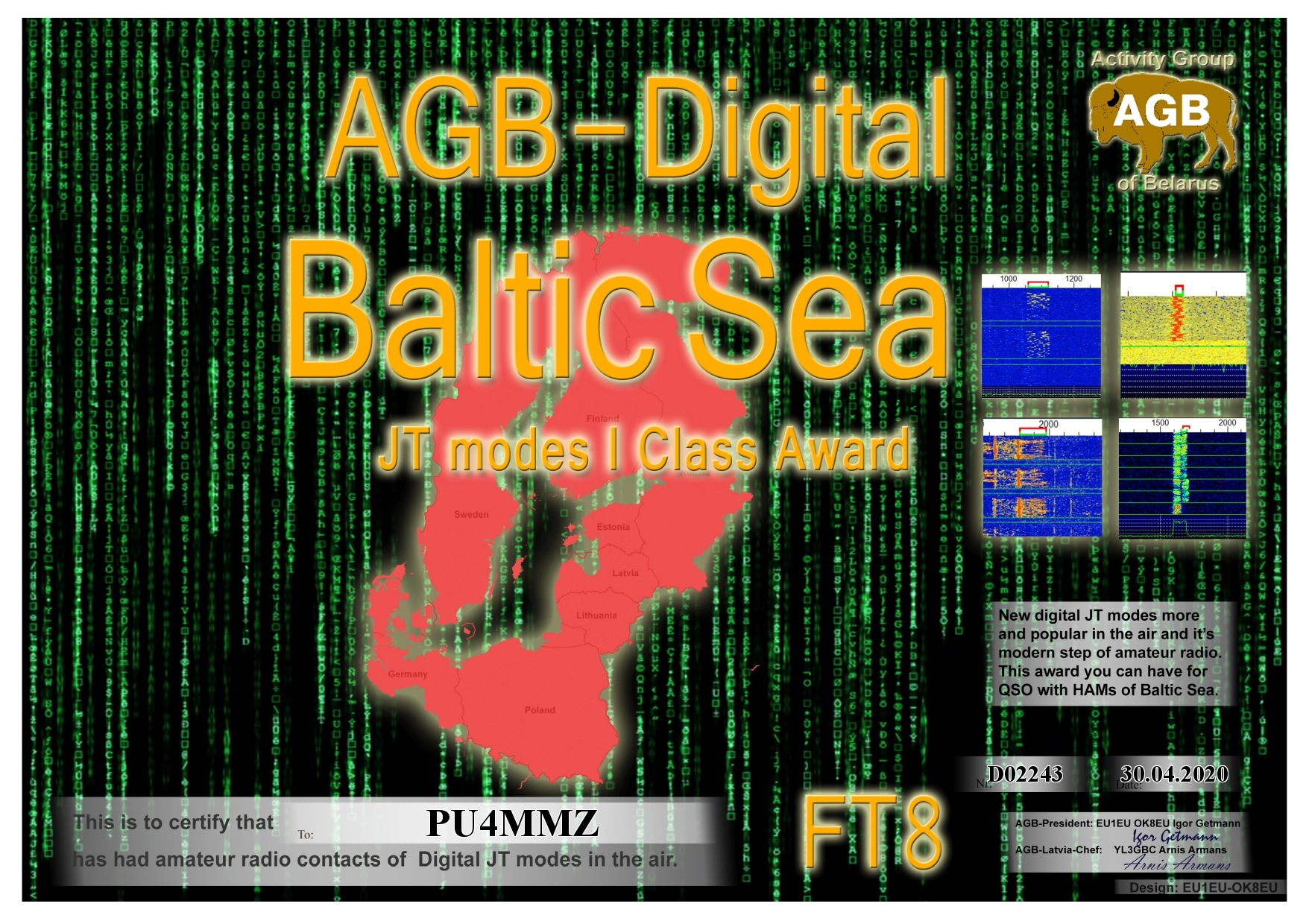 Pu4mmz Balticsea Ft8 I Agb