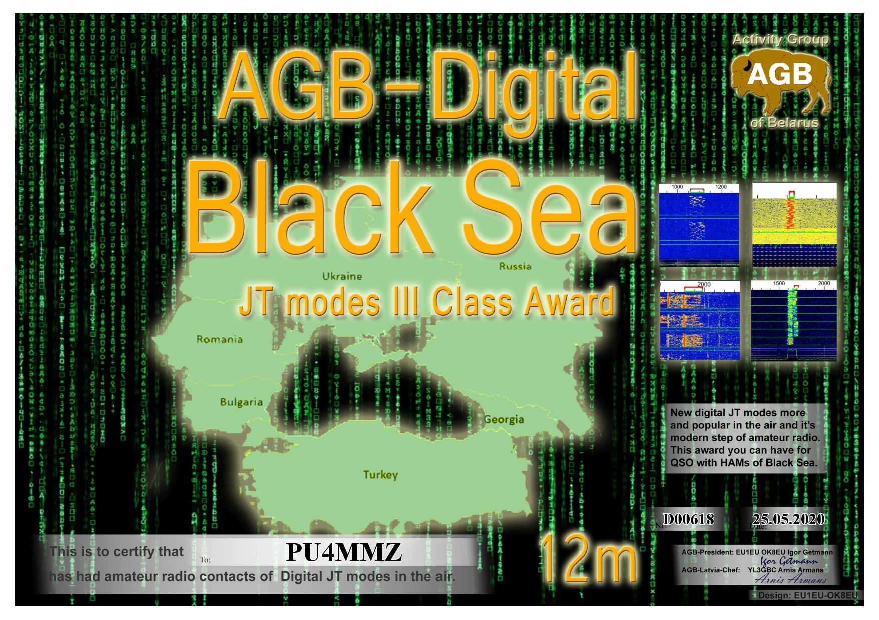 Pu4mmz Blacksea 12m Iii Agb