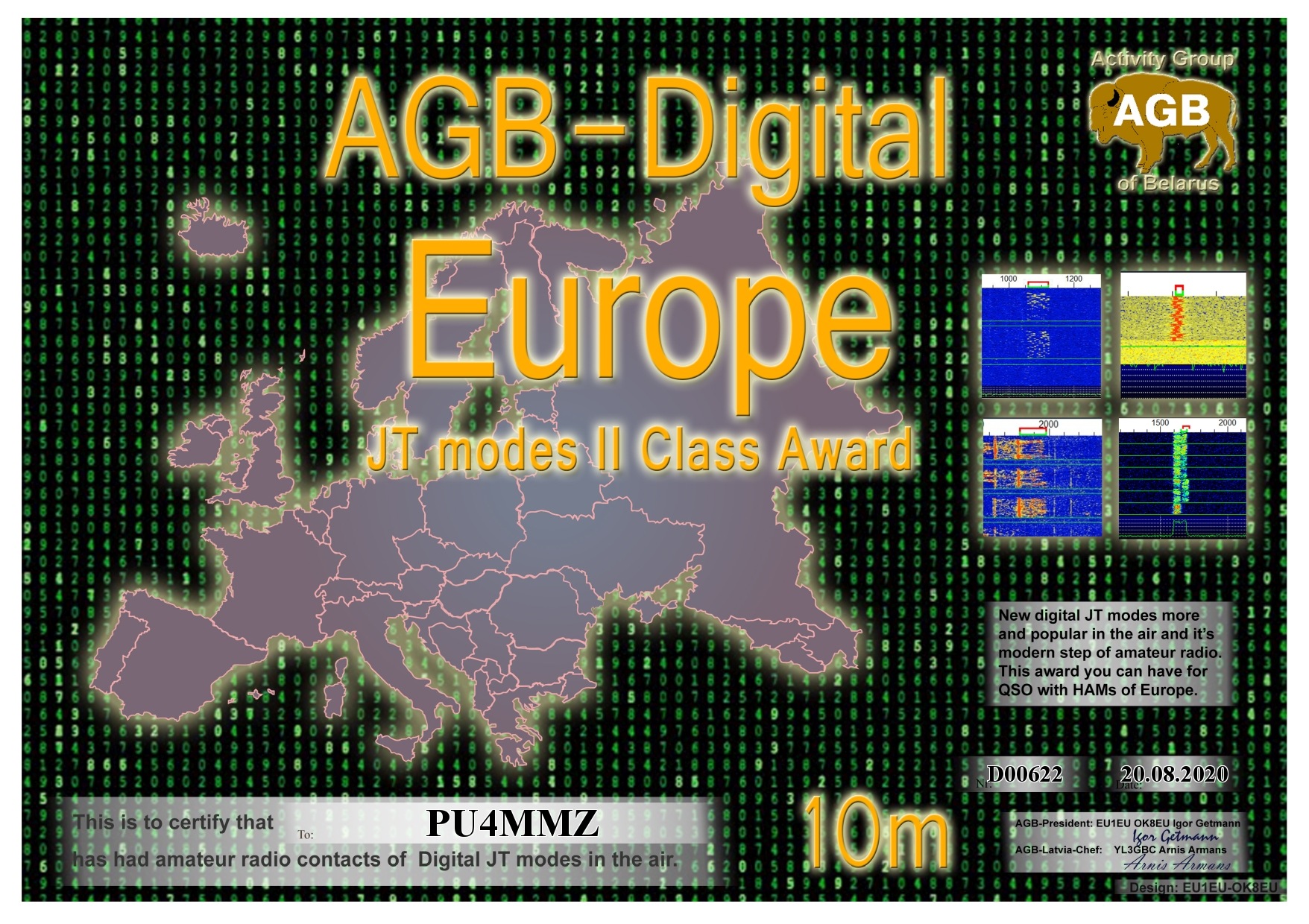 Pu4mmz Europe 10m Ii Agb