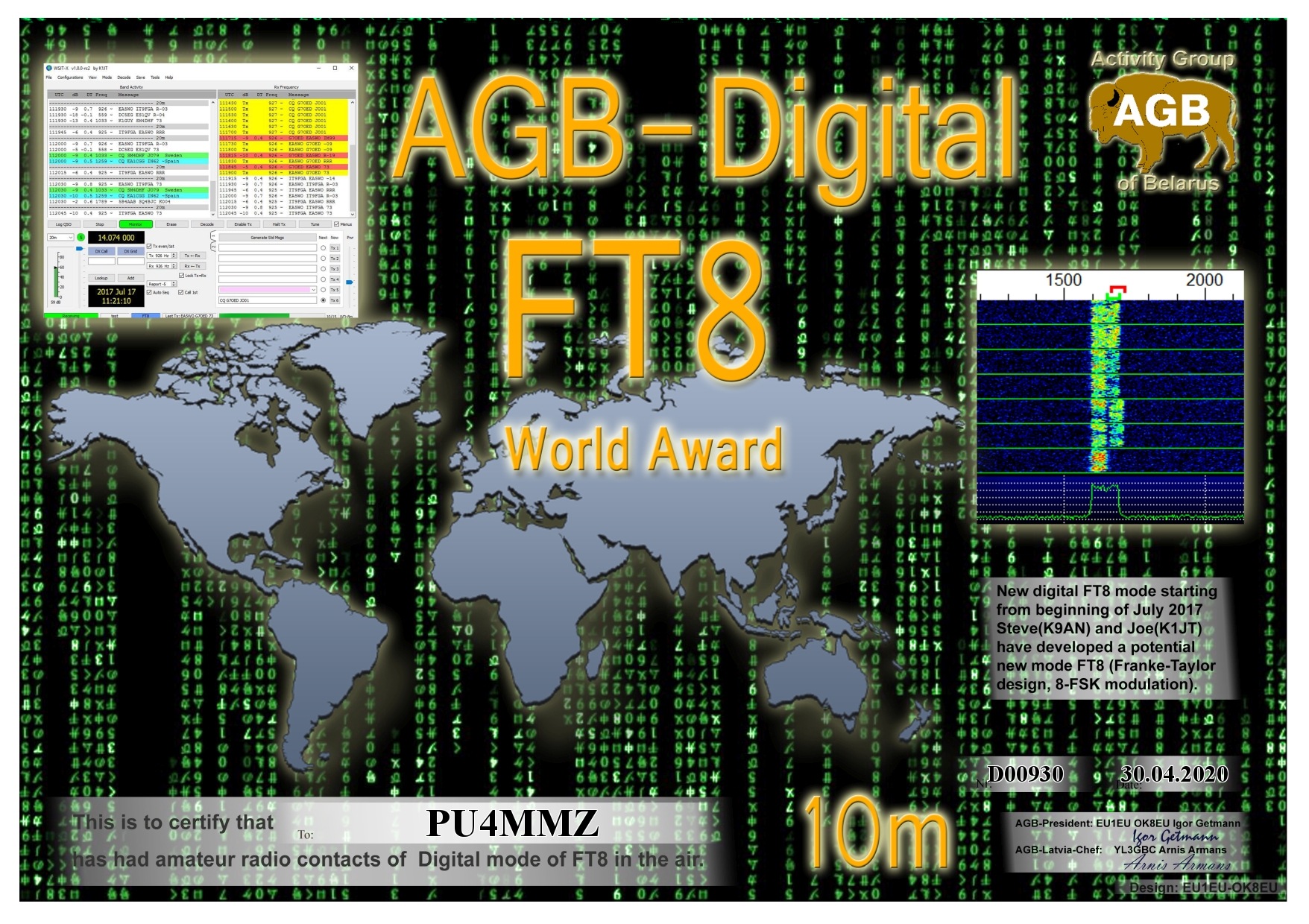 Pu4mmz Ft8 World 10m Agb