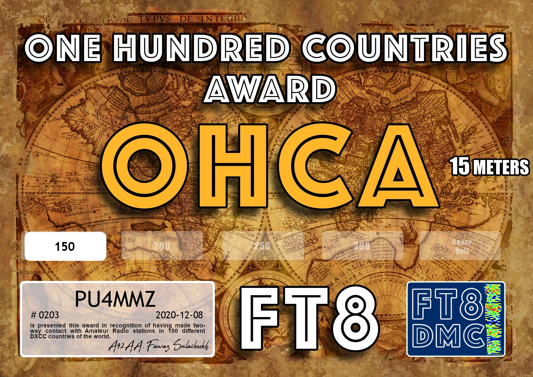 Pu4mmz Ohca15 150 Ft8dmc