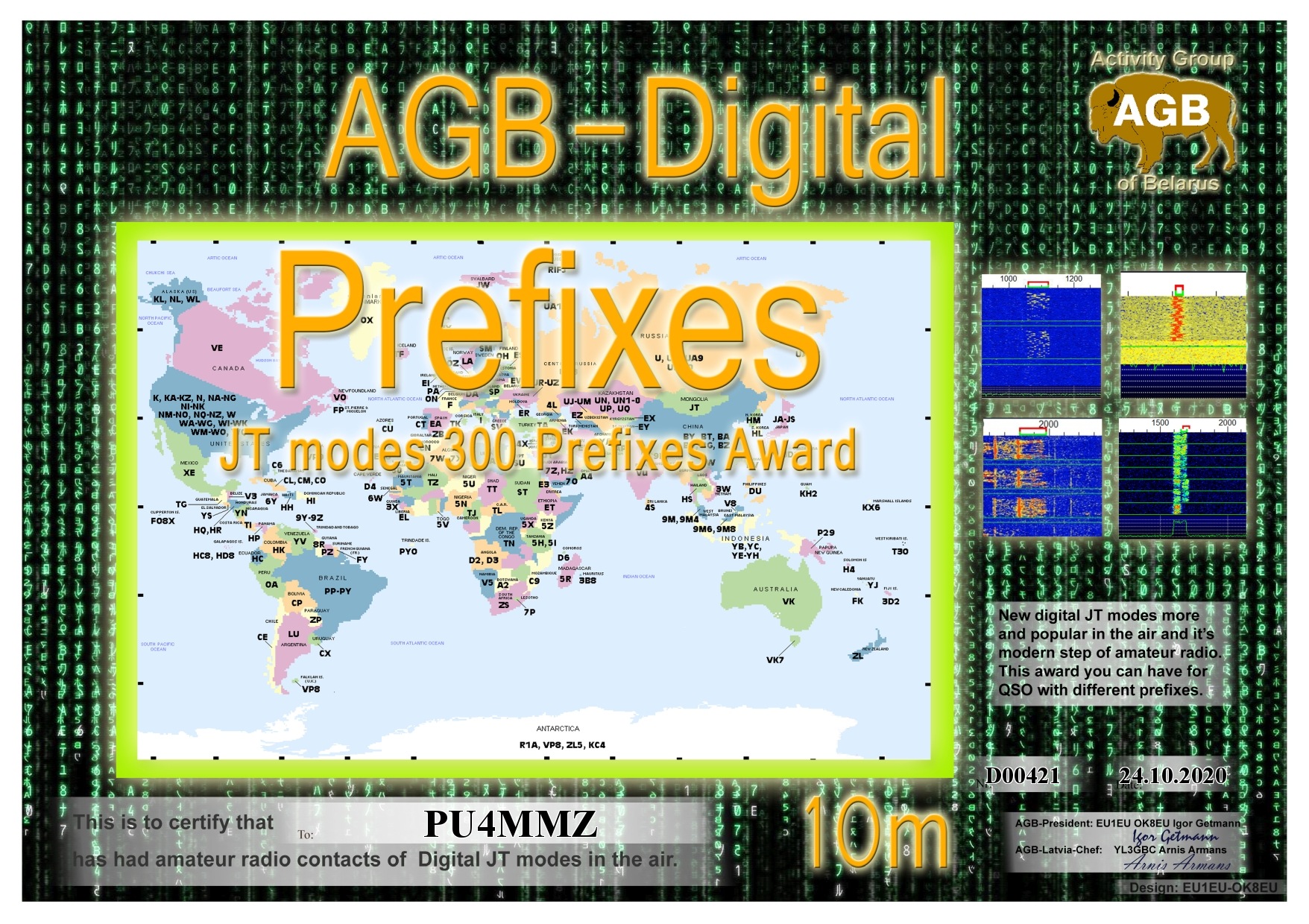 Pu4mmz Prefixes 10m 300 Agb