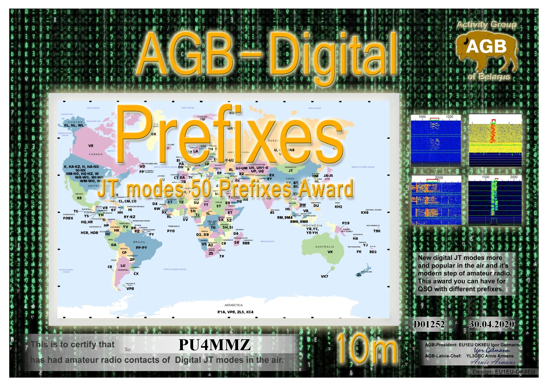 Pu4mmz Prefixes 10m 50 Agb