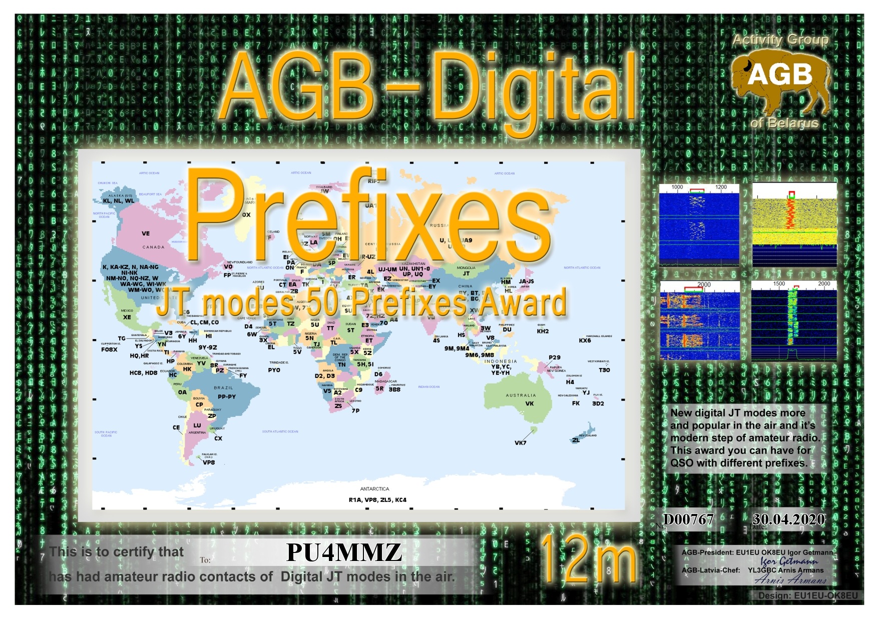 Pu4mmz Prefixes 12m 50 Agb