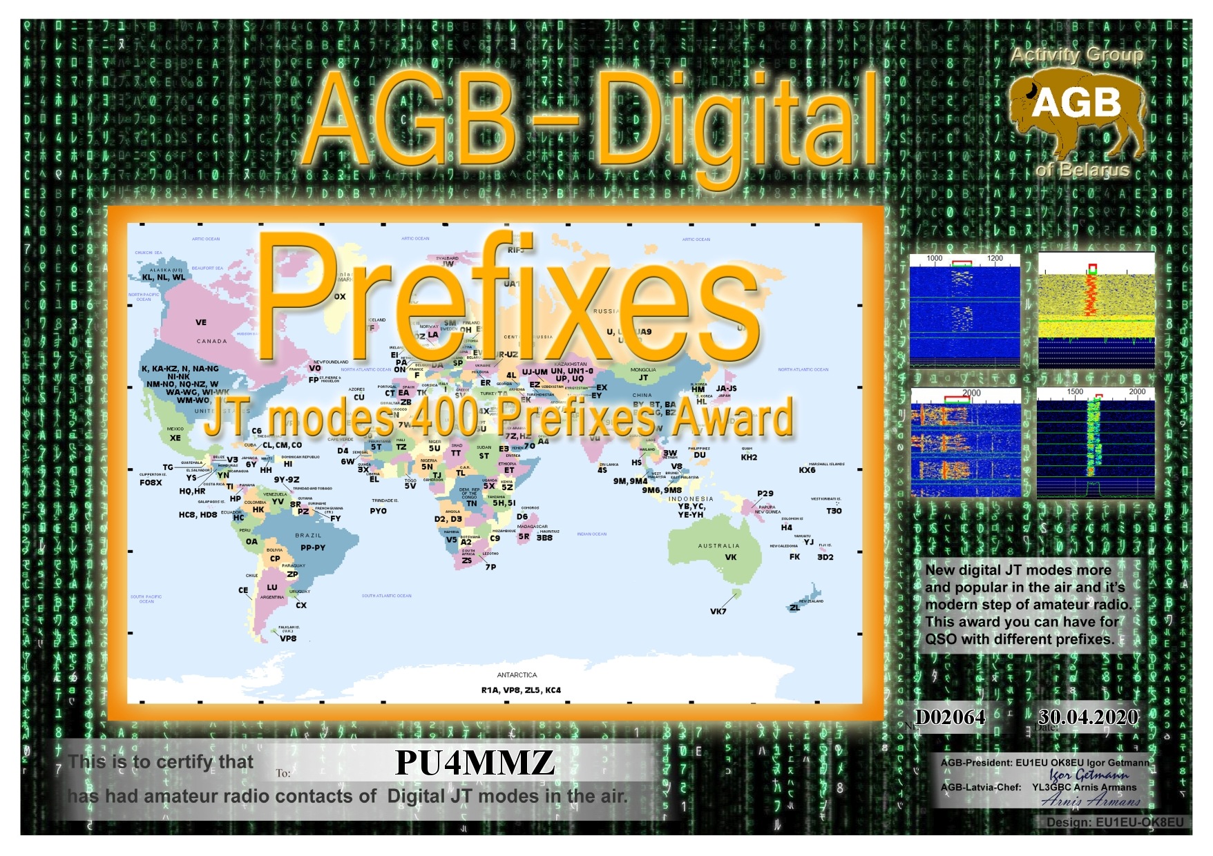 Pu4mmz Prefixes Basic 400 Agb