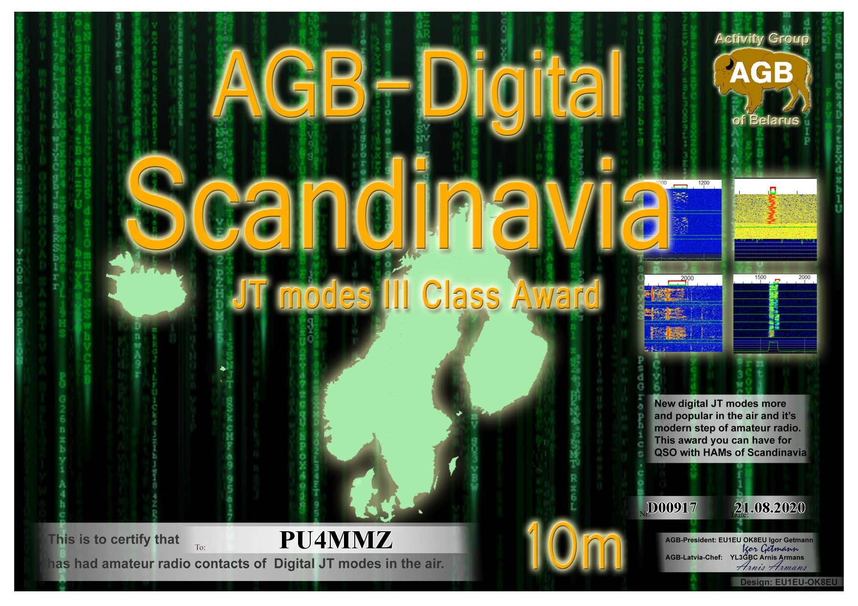 Pu4mmz Scandinavia 10m Iii Agb