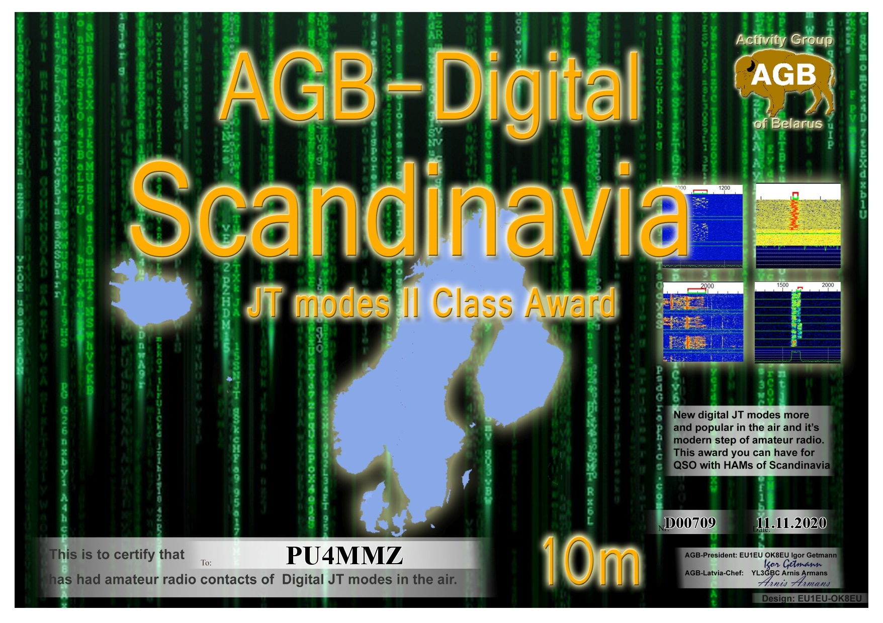 Pu4mmz Scandinavia 10m Ii Agb