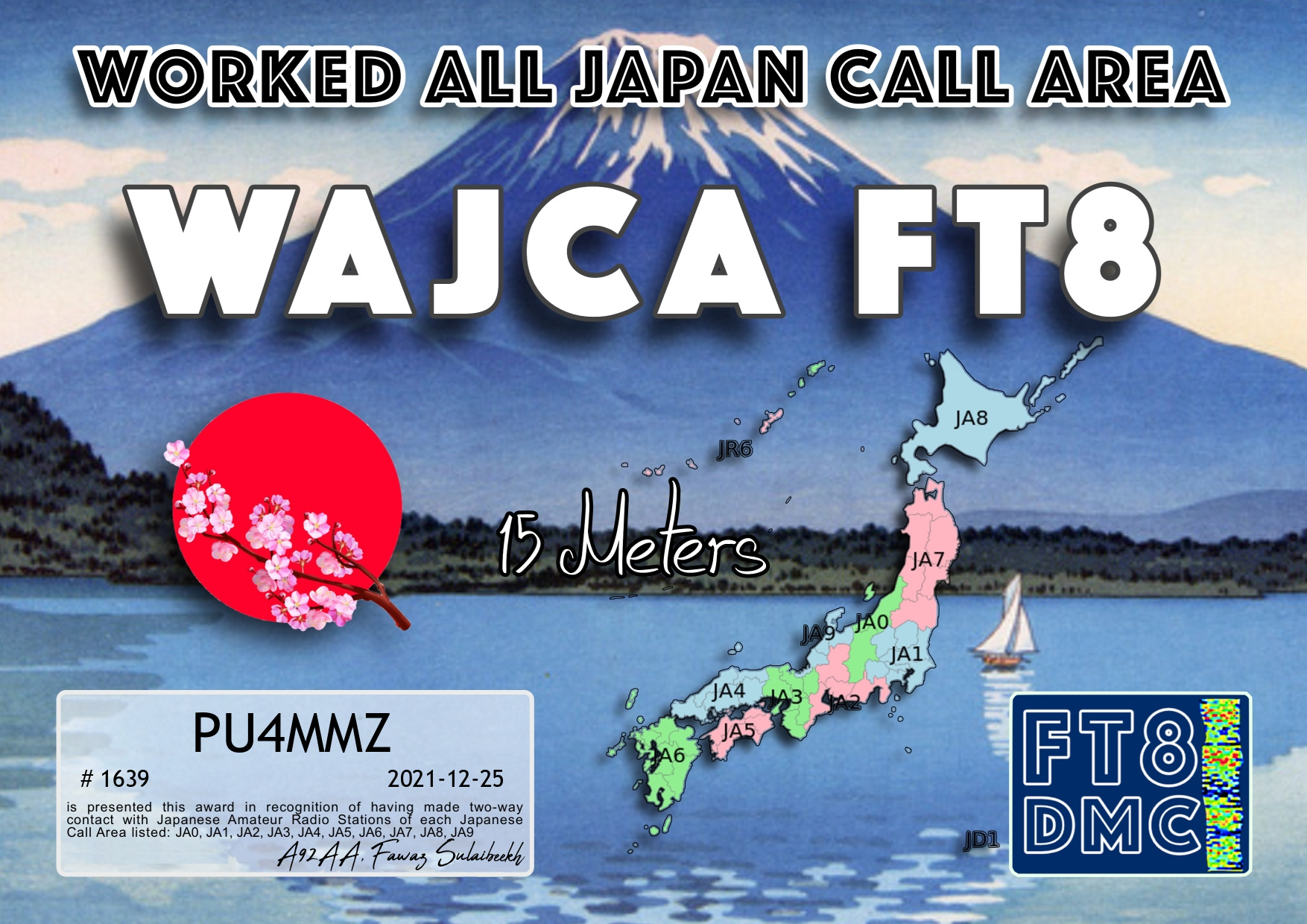 Pu4mmz wajca 15m ft8dmc