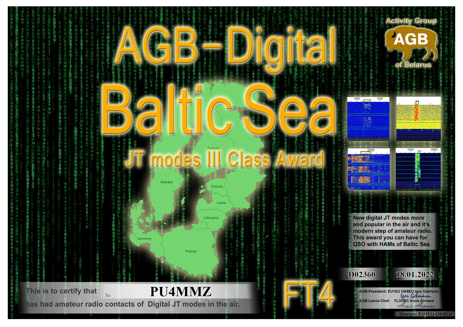 Pu4mmz balticsea ft4 iii agb