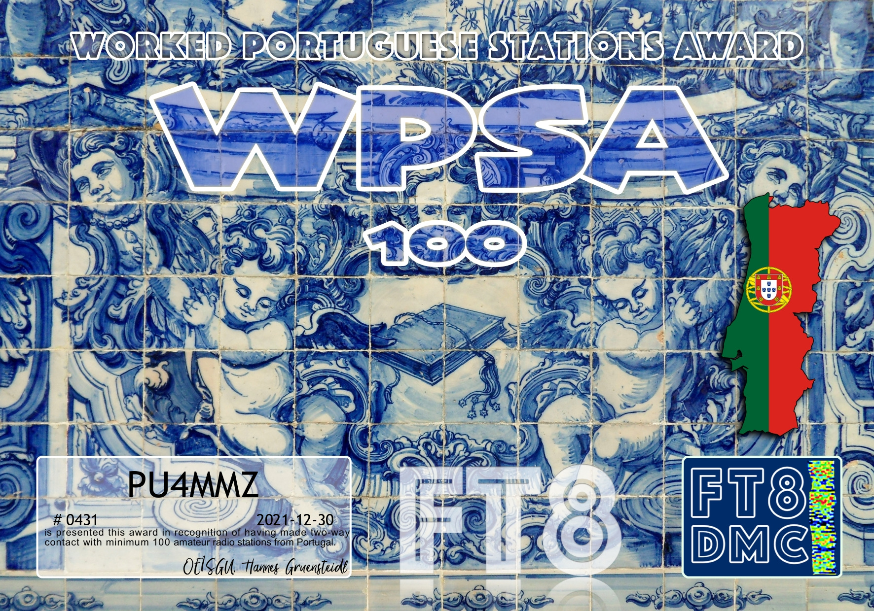 Pu4mmz wpsa 100 ft8dmc