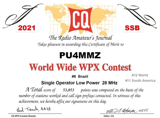 Cetificado Cqwpx 2021 Ssb (pu4mmz) 