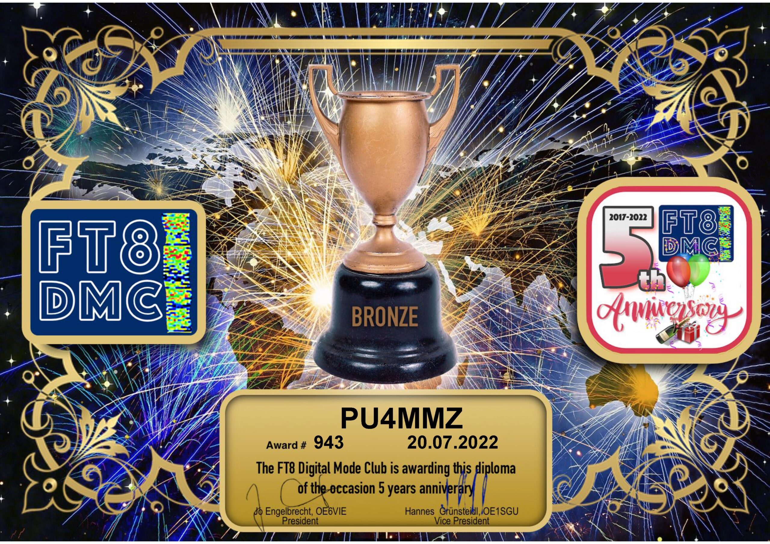 Ft8dmc Award Bronze 2022 Pu4mmz