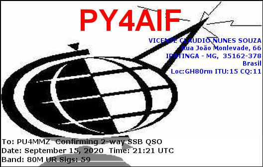 Eqsl py4aif 20200915 212100 80m ssb 1