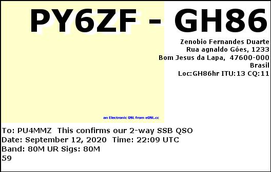 Eqsl py6zf 20200912 220915 80m ssb 1