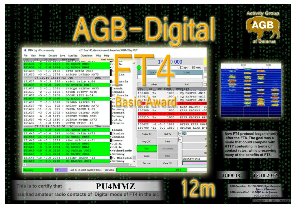 Pu4mmz Ft4 Basic 12m Agb