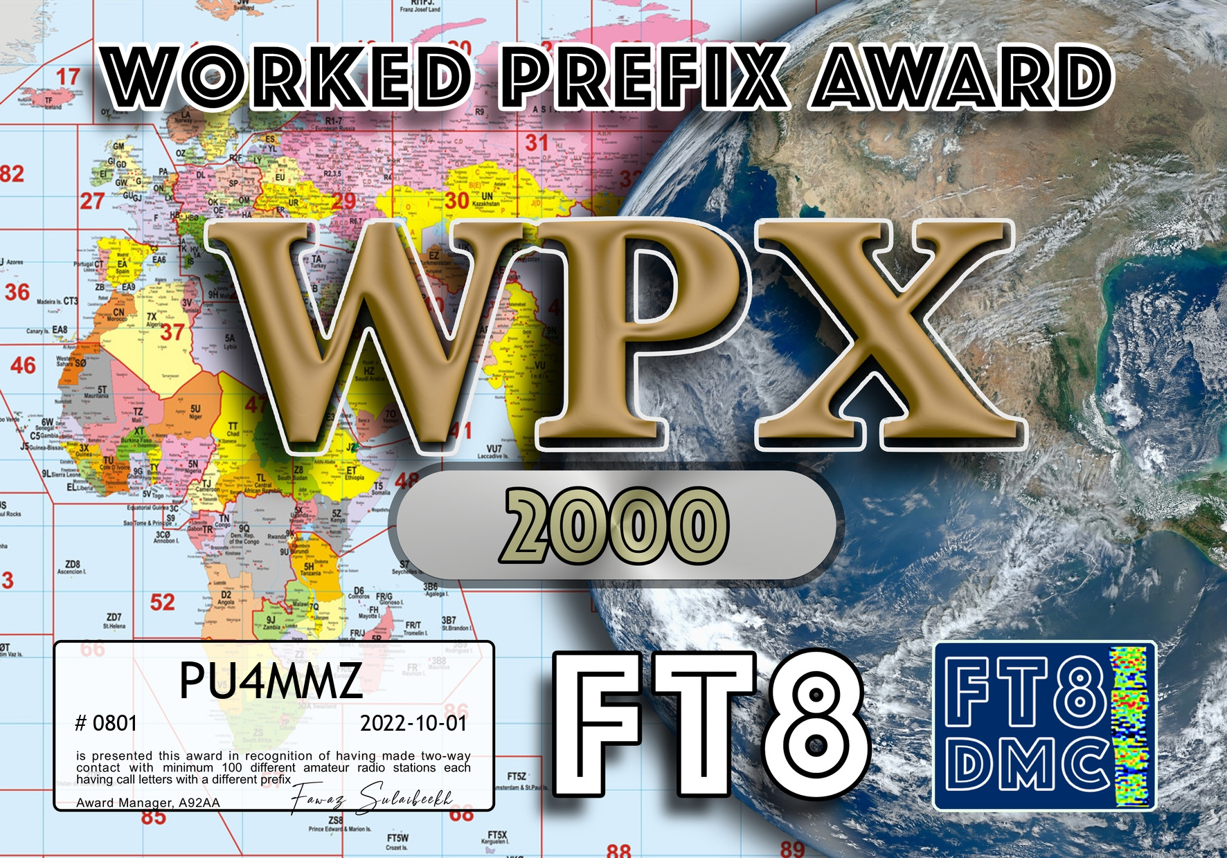 Pu4mmz wpx 2000 ft8dmc