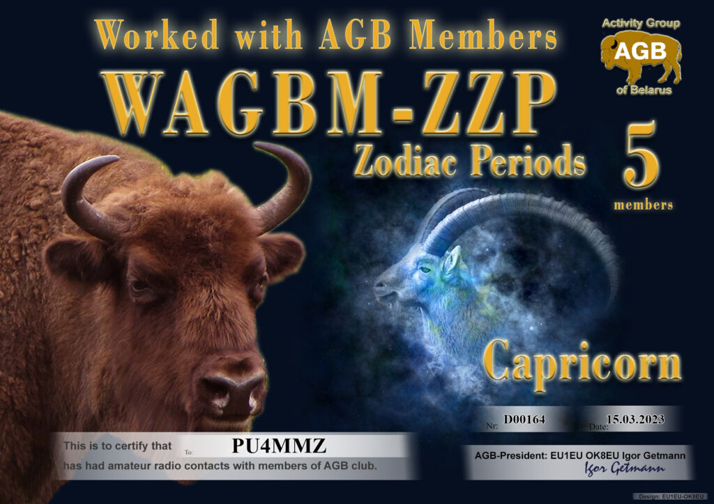 Pu4mmz zzp capricorn 5 agb