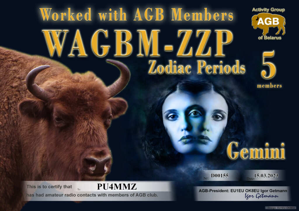 Pu4mmz zzp gemini 5 agb