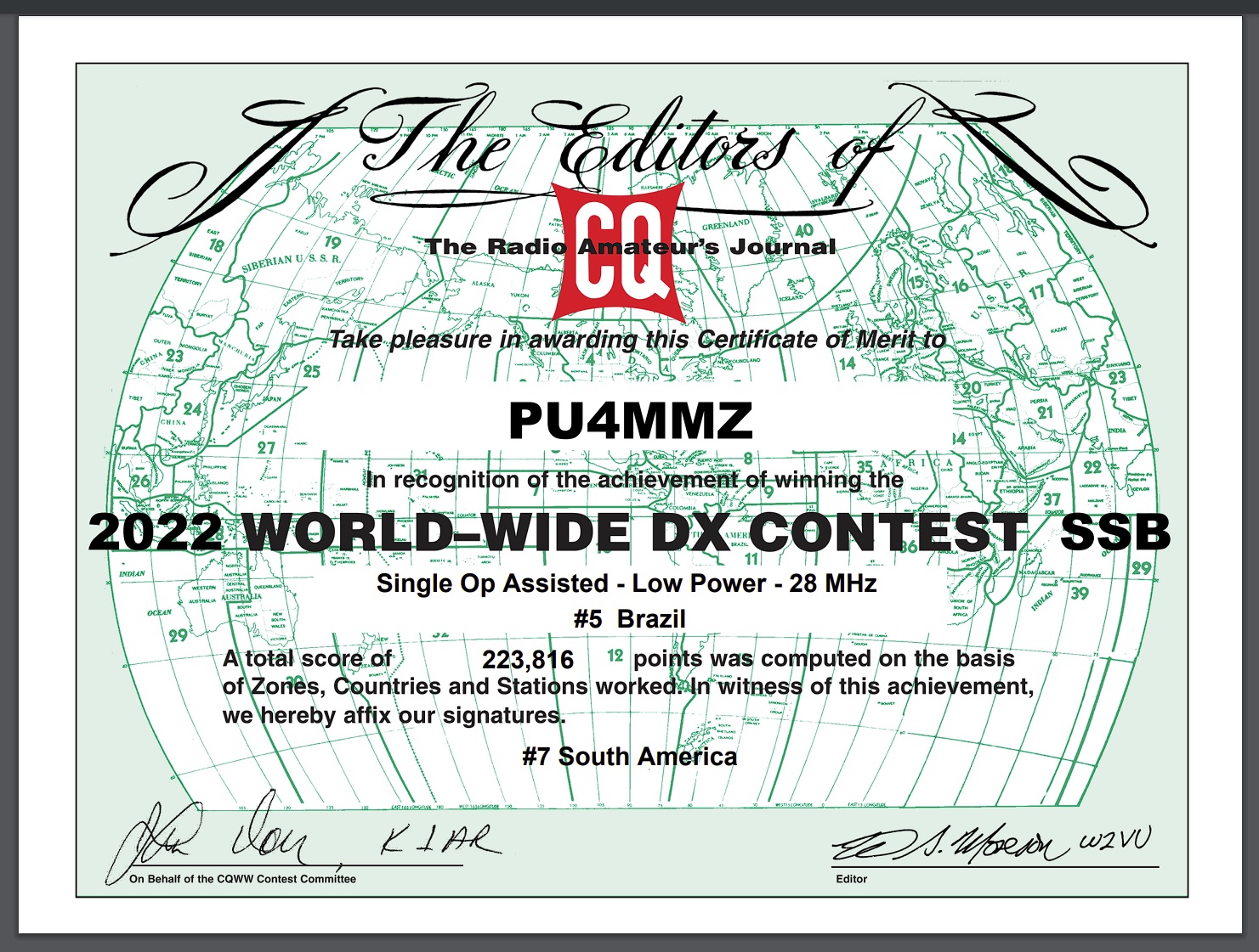 009 Pu4mmz Cqww 2022 Ssb Certificate