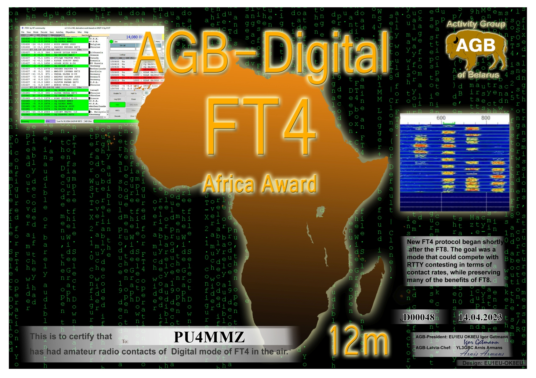 Pu4mmz Ft4 Africa 12m Agb