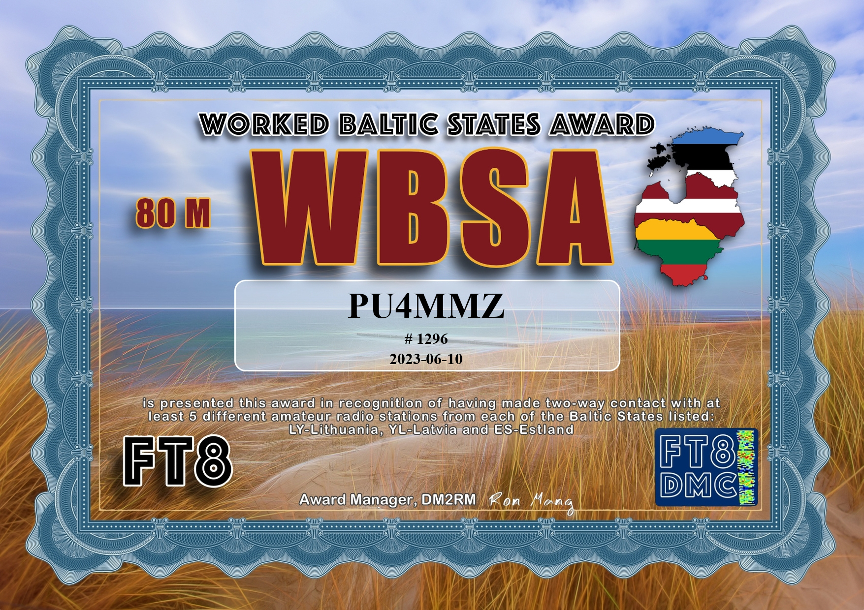 Pu4mmz Wbsa 80m Ft8dmc