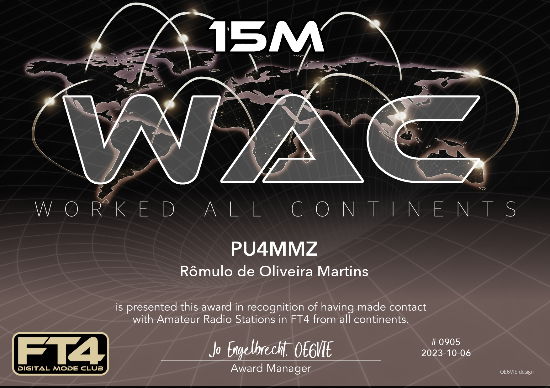 Pu4mmz Wac 15m Ft4dmc