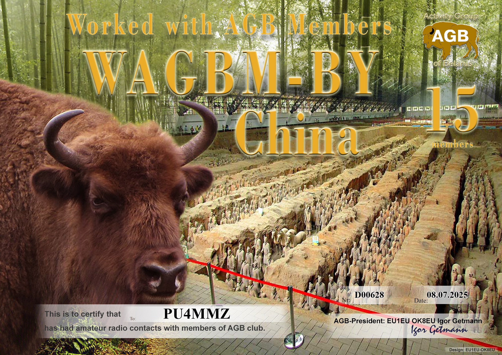 PU4MMZ WAGBM BY 15 AGB